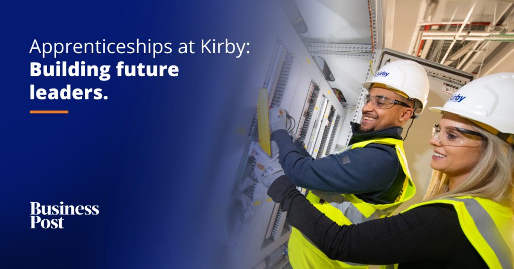 Apprenticeships at Kirby, Business Post