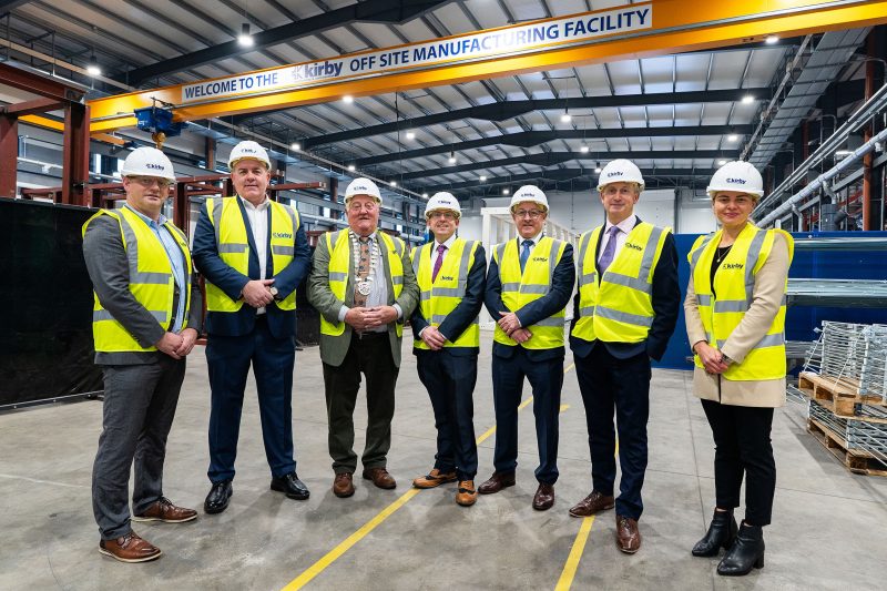 Kirby launch of Off Site Manufacturing facility 