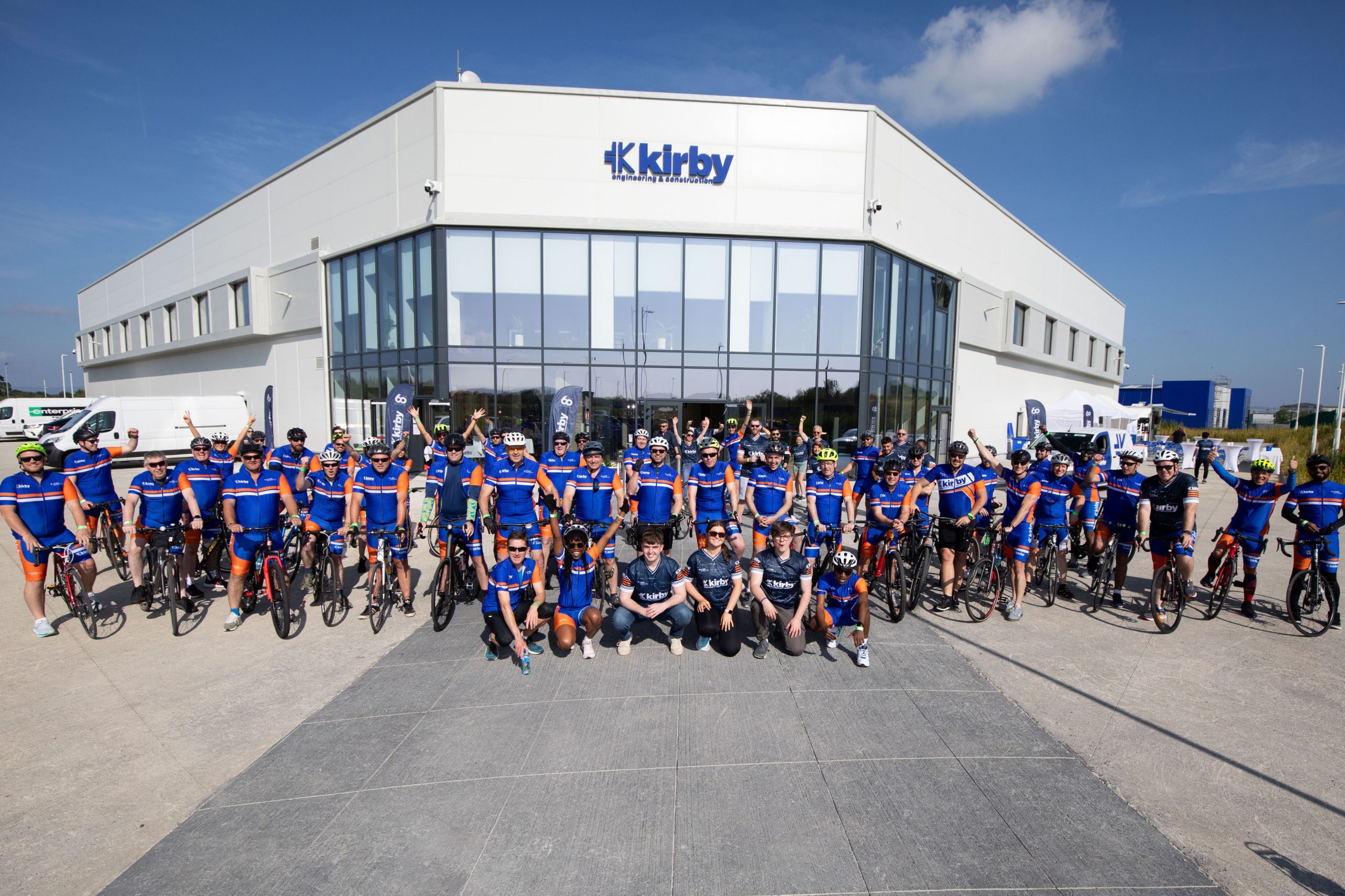 The Kirby Way Cycle 2024, Portaoise. In aid of Jack and Jill Children’s Foundation and Children’s Health Foundation.